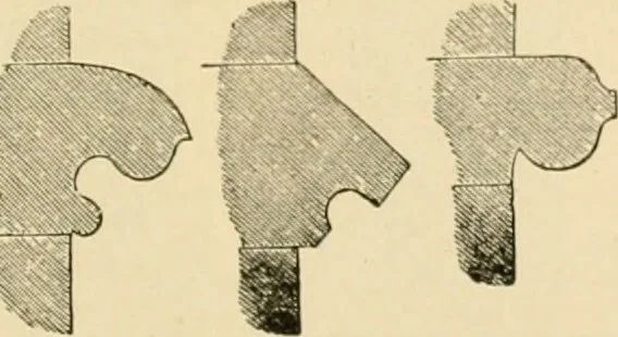 An illustration from An encyclopaedia of architecture, historical, theoretical, & practical. New ed., rev., portions rewritten, and with additions by Wyatt Papworth, 1888, leaf 1002