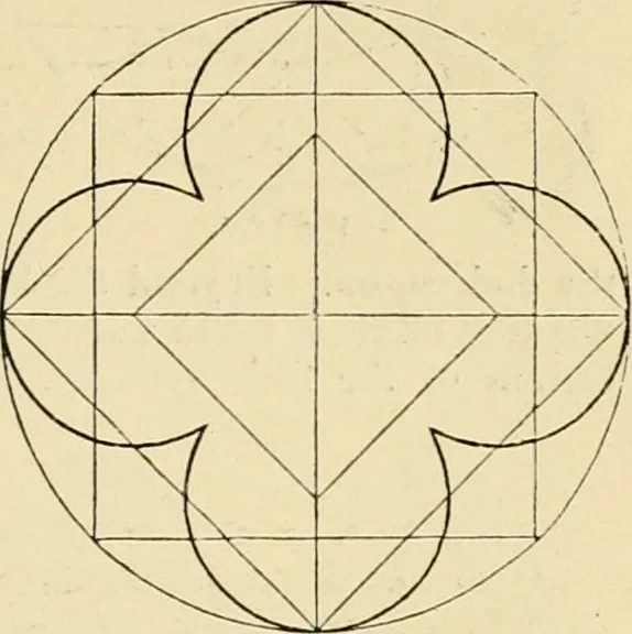 An illustration from An encyclopaedia of architecture, historical, theoretical, & practical. New ed., rev., portions rewritten, and with additions by Wyatt Papworth, 1888, leaf 1016