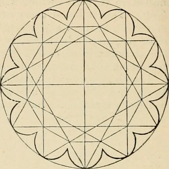 An illustration from An encyclopaedia of architecture, historical, theoretical, & practical. New ed., rev., portions rewritten, and with additions by Wyatt Papworth, 1888, leaf 1017