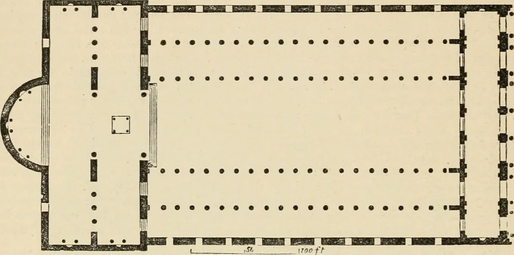 An illustration from An encyclopaedia of architecture, historical, theoretical, & practical. New ed., rev., portions rewritten, and with additions by Wyatt Papworth, 1888, leaf 131
