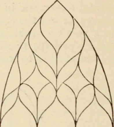 An illustration from An encyclopaedia of architecture, historical, theoretical, & practical. New ed., rev., portions rewritten, and with additions by Wyatt Papworth, 1888, leaf 1413