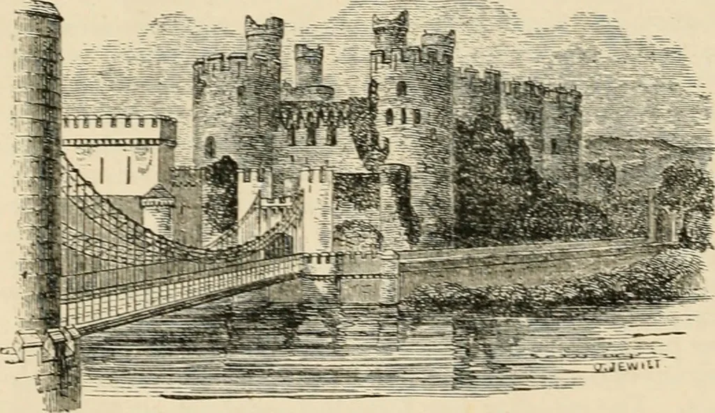 An illustration from An encyclopaedia of architecture, historical, theoretical, & practical. New ed., rev., portions rewritten, and with additions by Wyatt Papworth, 1888, leaf 197