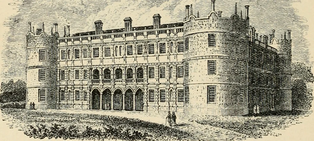 An illustration from An encyclopaedia of architecture, historical, theoretical, & practical. New ed., rev., portions rewritten, and with additions by Wyatt Papworth, 1888, leaf 221