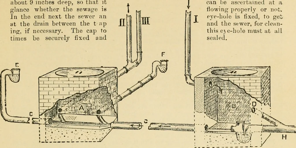 An illustration from An encyclopaedia of architecture, historical, theoretical, & practical. New ed., rev., portions rewritten, and with additions by Wyatt Papworth, 1888, leaf 576