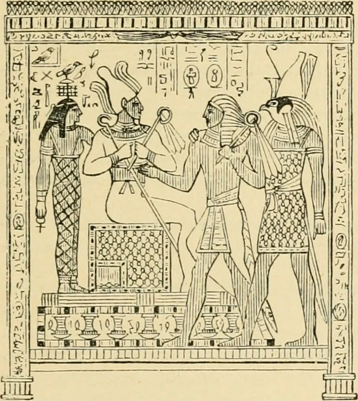 An illustration from An encyclopaedia of architecture, historical, theoretical, & practical. New ed., rev., portions rewritten, and with additions by Wyatt Papworth, 1888, leaf 60