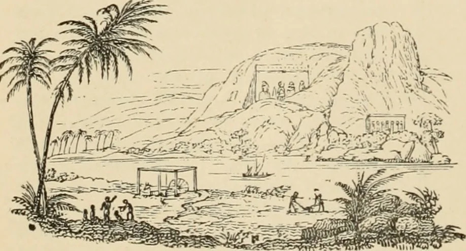 An illustration from An encyclopaedia of architecture, historical, theoretical, & practical. New ed., rev., portions rewritten, and with additions by Wyatt Papworth, 1888, leaf 63