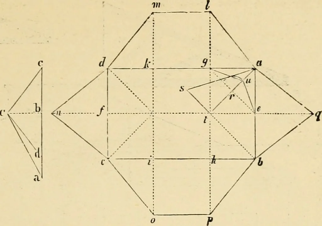 An illustration from An encyclopaedia of architecture, historical, theoretical, & practical. New ed., rev., portions rewritten, and with additions by Wyatt Papworth, 1888, leaf 660