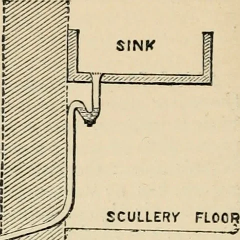 An illustration from An encyclopaedia of architecture, historical, theoretical, & practical. New ed., rev., portions rewritten, and with additions by Wyatt Papworth, 1888, leaf 715