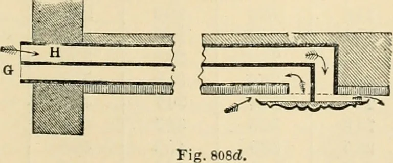 An illustration from An encyclopaedia of architecture, historical, theoretical, & practical. New ed., rev., portions rewritten, and with additions by Wyatt Papworth, 1888, leaf 764
