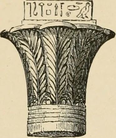 An illustration from An encyclopaedia of architecture, historical, theoretical, & practical. New ed., rev., portions rewritten, and with additions by Wyatt Papworth, 1888, leaf 83
