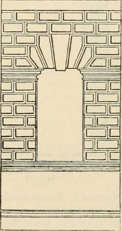 An illustration from An encyclopaedia of architecture, historical, theoretical, & practical. New ed., rev., portions rewritten, and with additions by Wyatt Papworth, 1888, leaf 941