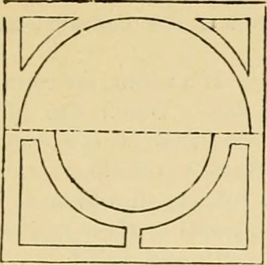 An illustration from An encyclopaedia of architecture, historical, theoretical, & practical. New ed., rev., portions rewritten, and with additions by Wyatt Papworth, 1888, leaf 954