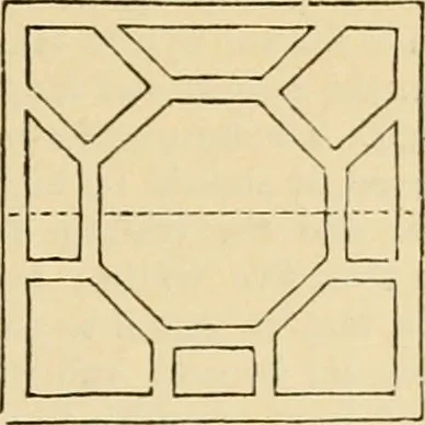 An illustration from An encyclopaedia of architecture, historical, theoretical, & practical. New ed., rev., portions rewritten, and with additions by Wyatt Papworth, 1888, leaf 954