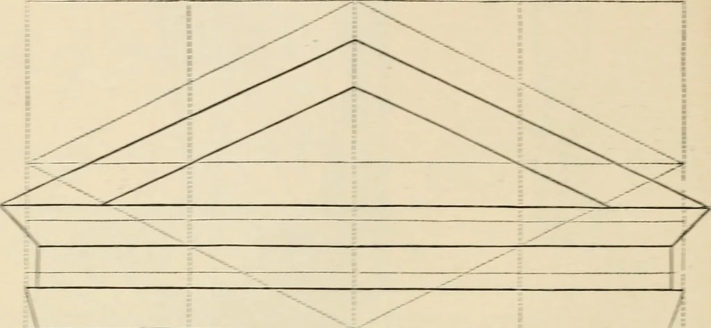 An illustration from An encyclopaedia of architecture, historical, theoretical, & practical. New ed., rev., portions rewritten, and with additions by Wyatt Papworth, 1888, leaf 979
