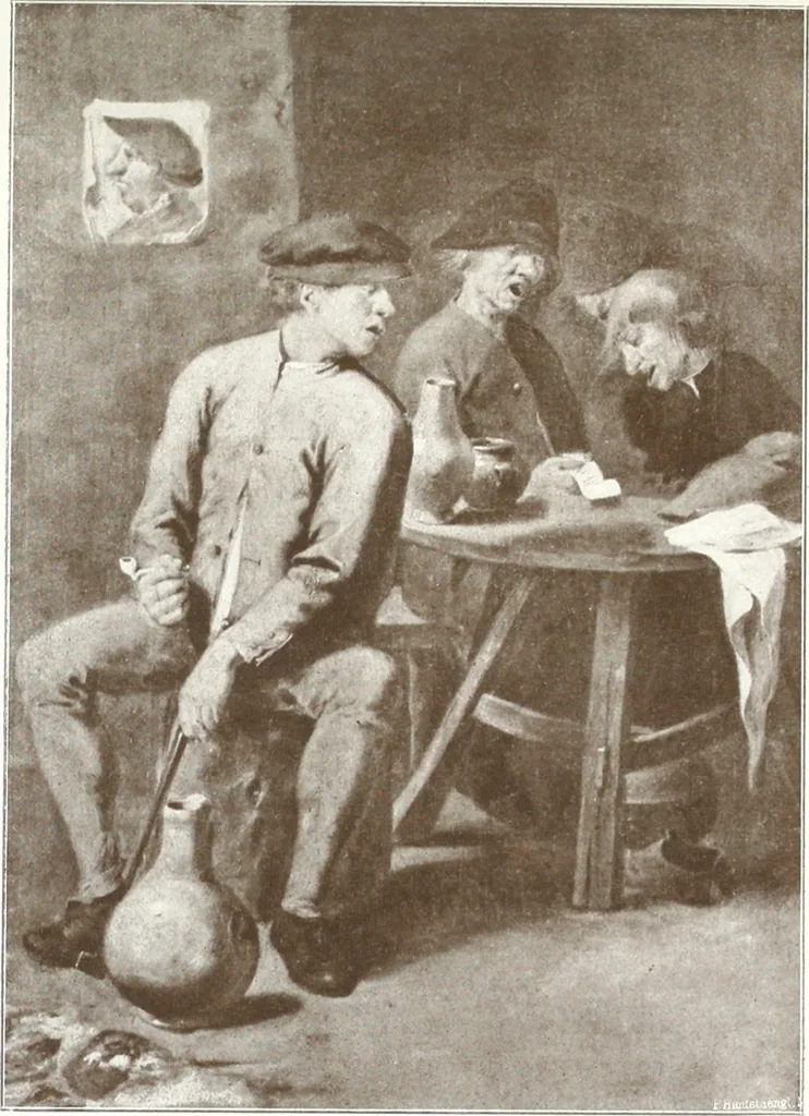 An illustration from Illustrated catalogue of 300 paintings by old masters of the Dutch, Flemish, Italian, French and English schools : being some of the part principal pictures which have at various times formed part of the Sedelmeyer Gallery, 1898, leaf 10