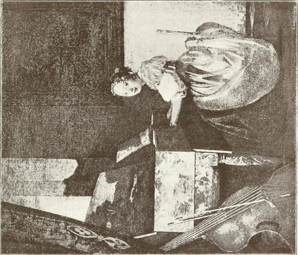 An illustration from Illustrated catalogue of 300 paintings by old masters of the Dutch, Flemish, Italian, French and English schools : being some of the part principal pictures which have at various times formed part of the Sedelmeyer Gallery, 1898, leaf 114