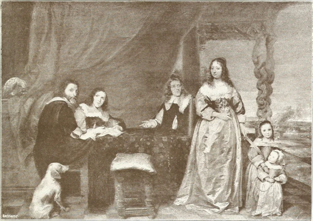 An illustration from Illustrated catalogue of 300 paintings by old masters of the Dutch, Flemish, Italian, French and English schools : being some of the part principal pictures which have at various times formed part of the Sedelmeyer Gallery, 1898, leaf 12