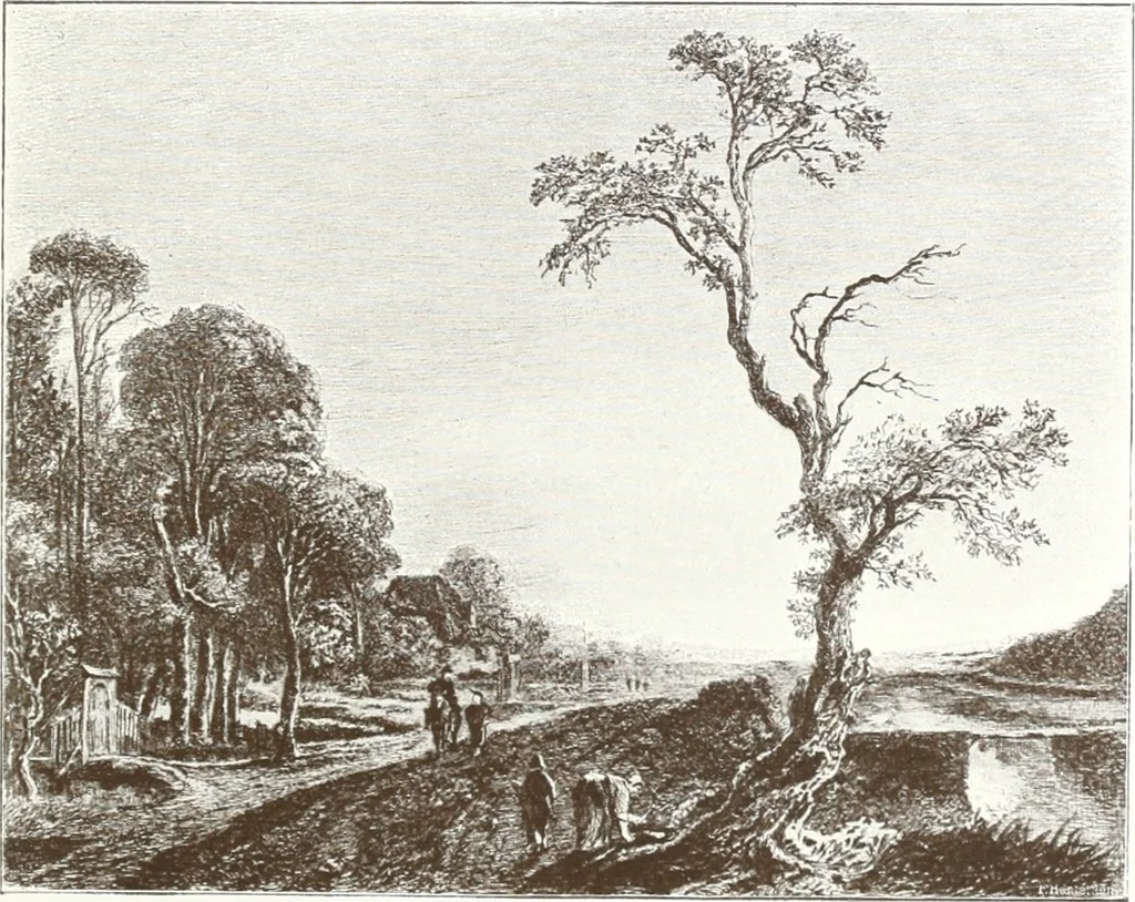 An illustration from Illustrated catalogue of 300 paintings by old masters of the Dutch, Flemish, Italian, French and English schools : being some of the part principal pictures which have at various times formed part of the Sedelmeyer Gallery, 1898, leaf 122
