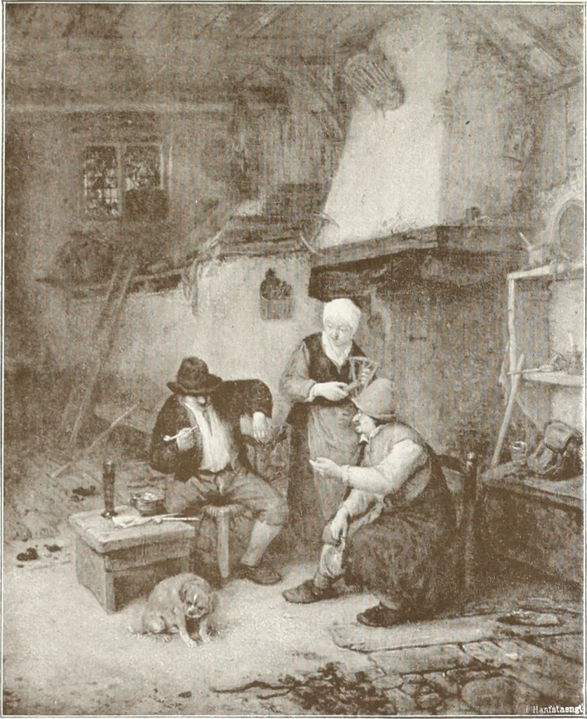 An illustration from Illustrated catalogue of 300 paintings by old masters of the Dutch, Flemish, Italian, French and English schools : being some of the part principal pictures which have at various times formed part of the Sedelmeyer Gallery, 1898, leaf 130