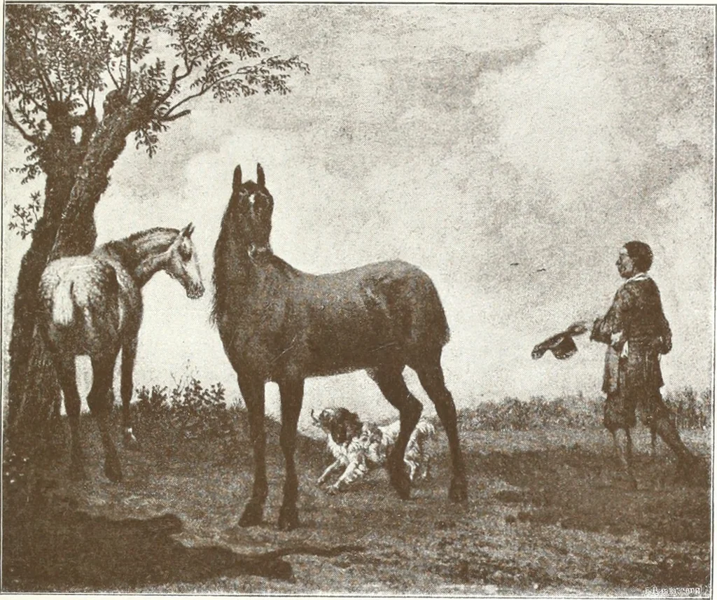 An illustration from Illustrated catalogue of 300 paintings by old masters of the Dutch, Flemish, Italian, French and English schools : being some of the part principal pictures which have at various times formed part of the Sedelmeyer Gallery, 1898, leaf 134