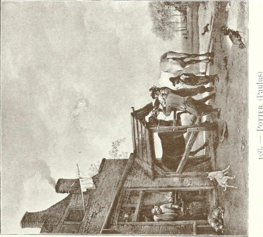 An illustration from Illustrated catalogue of 300 paintings by old masters of the Dutch, Flemish, Italian, French and English schools : being some of the part principal pictures which have at various times formed part of the Sedelmeyer Gallery, 1898, leaf 136