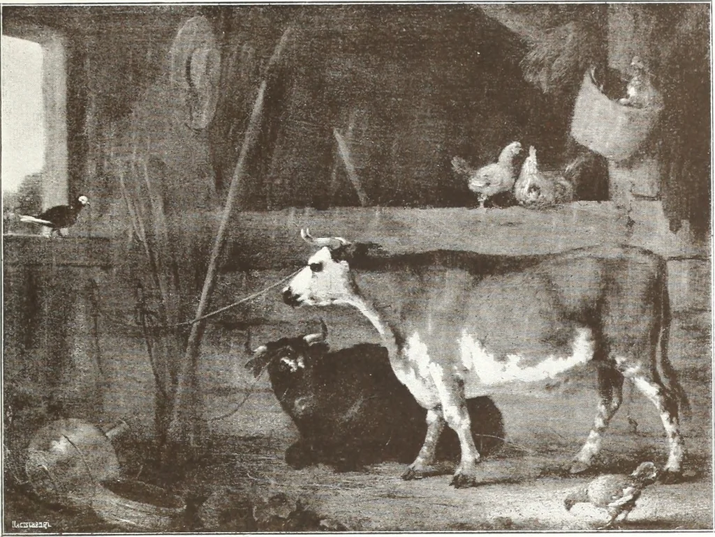 An illustration from Illustrated catalogue of 300 paintings by old masters of the Dutch, Flemish, Italian, French and English schools : being some of the part principal pictures which have at various times formed part of the Sedelmeyer Gallery, 1898, leaf 14