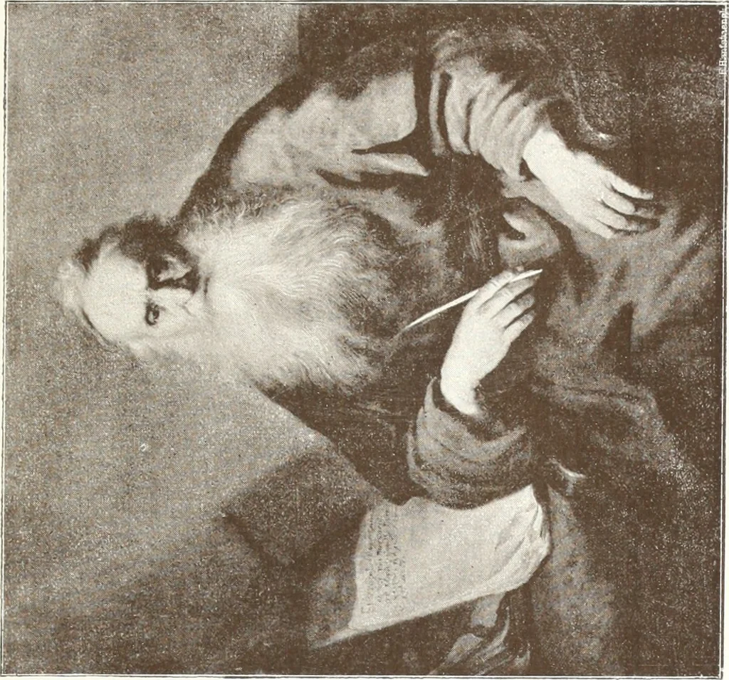 An illustration from Illustrated catalogue of 300 paintings by old masters of the Dutch, Flemish, Italian, French and English schools : being some of the part principal pictures which have at various times formed part of the Sedelmeyer Gallery, 1898, leaf 142