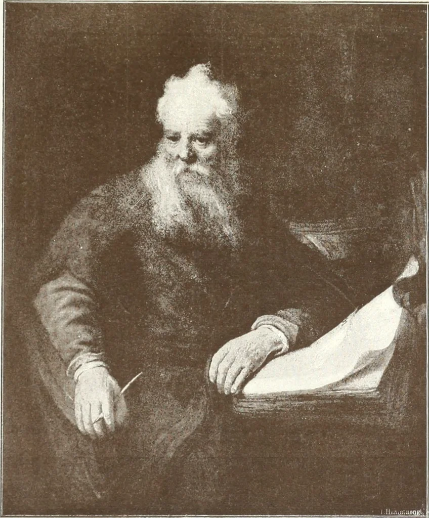 An illustration from Illustrated catalogue of 300 paintings by old masters of the Dutch, Flemish, Italian, French and English schools : being some of the part principal pictures which have at various times formed part of the Sedelmeyer Gallery, 1898, leaf 142