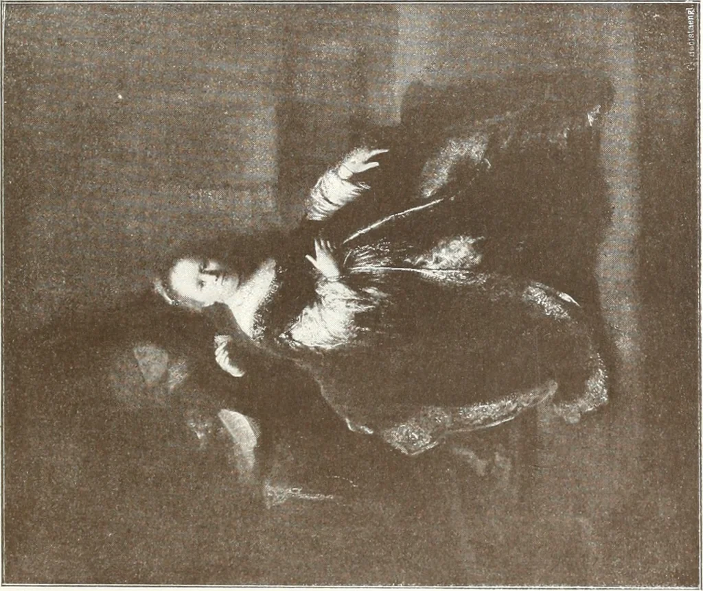 An illustration from Illustrated catalogue of 300 paintings by old masters of the Dutch, Flemish, Italian, French and English schools : being some of the part principal pictures which have at various times formed part of the Sedelmeyer Gallery, 1898, leaf 148