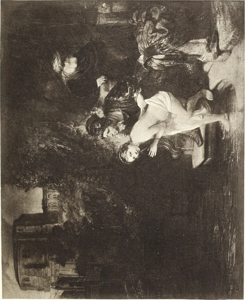 An illustration from Illustrated catalogue of 300 paintings by old masters of the Dutch, Flemish, Italian, French and English schools : being some of the part principal pictures which have at various times formed part of the Sedelmeyer Gallery, 1898, leaf 164