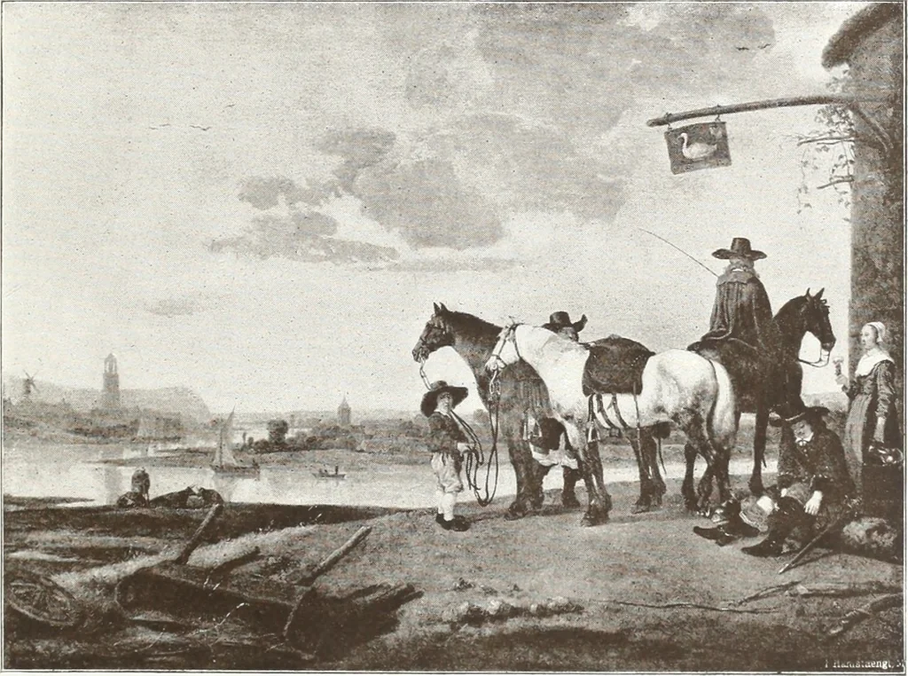 An illustration from Illustrated catalogue of 300 paintings by old masters of the Dutch, Flemish, Italian, French and English schools : being some of the part principal pictures which have at various times formed part of the Sedelmeyer Gallery, 1898, leaf 20