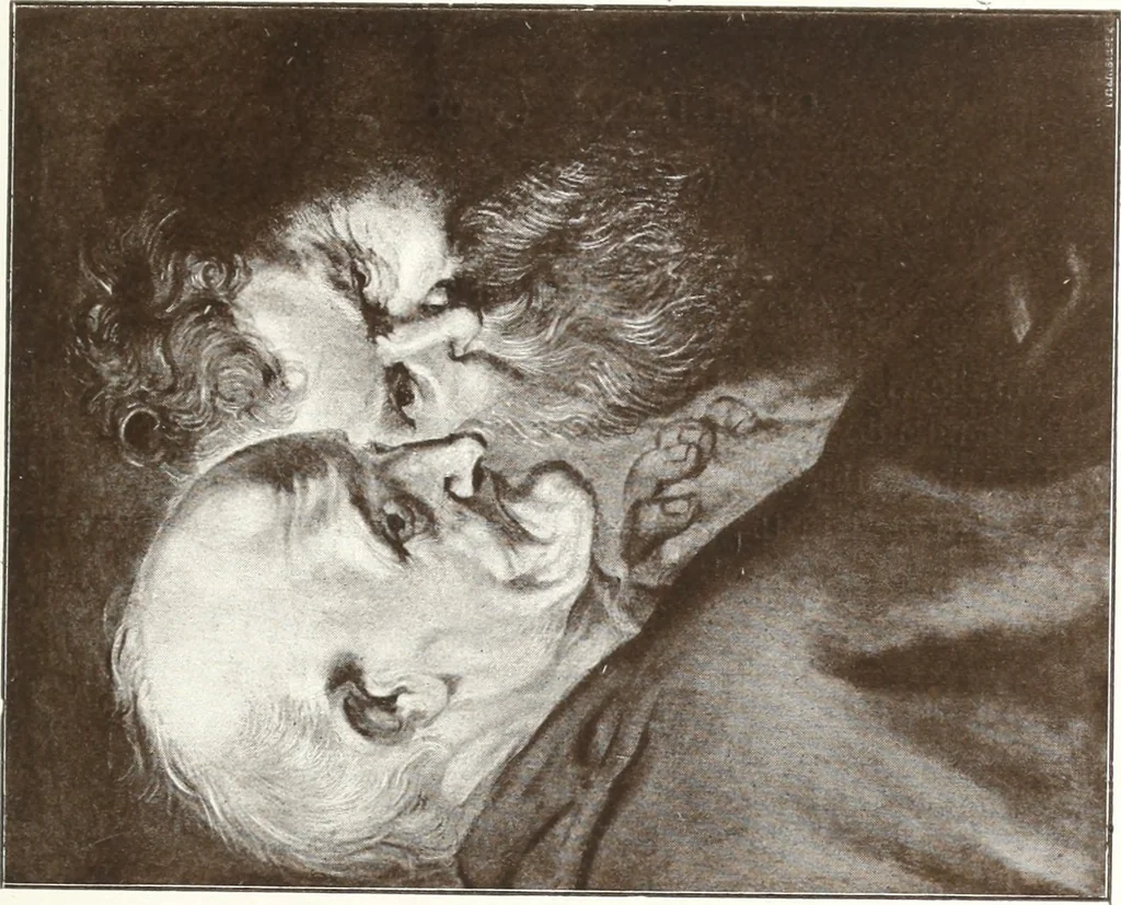 An illustration from Illustrated catalogue of 300 paintings by old masters of the Dutch, Flemish, Italian, French and English schools : being some of the part principal pictures which have at various times formed part of the Sedelmeyer Gallery, 1898, leaf 210