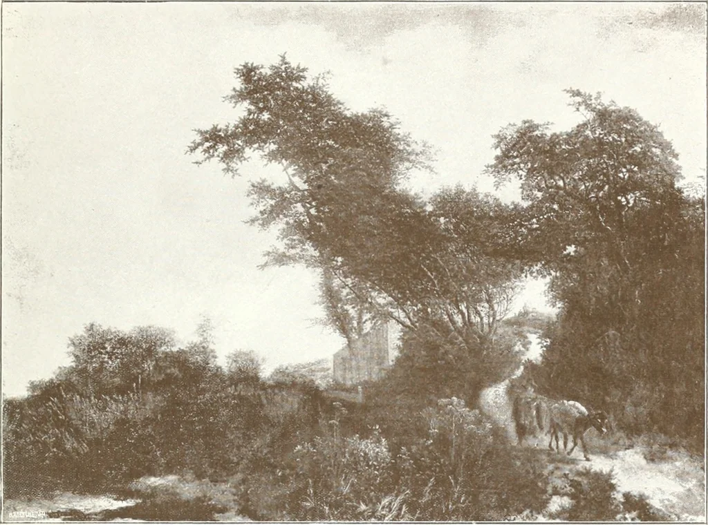 An illustration from Illustrated catalogue of 300 paintings by old masters of the Dutch, Flemish, Italian, French and English schools : being some of the part principal pictures which have at various times formed part of the Sedelmeyer Gallery, 1898, leaf 212