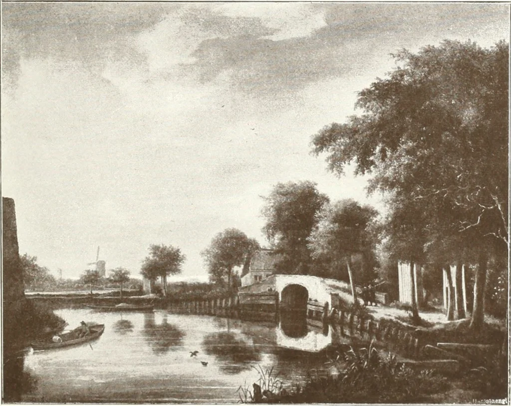 An illustration from Illustrated catalogue of 300 paintings by old masters of the Dutch, Flemish, Italian, French and English schools : being some of the part principal pictures which have at various times formed part of the Sedelmeyer Gallery, 1898, leaf 214