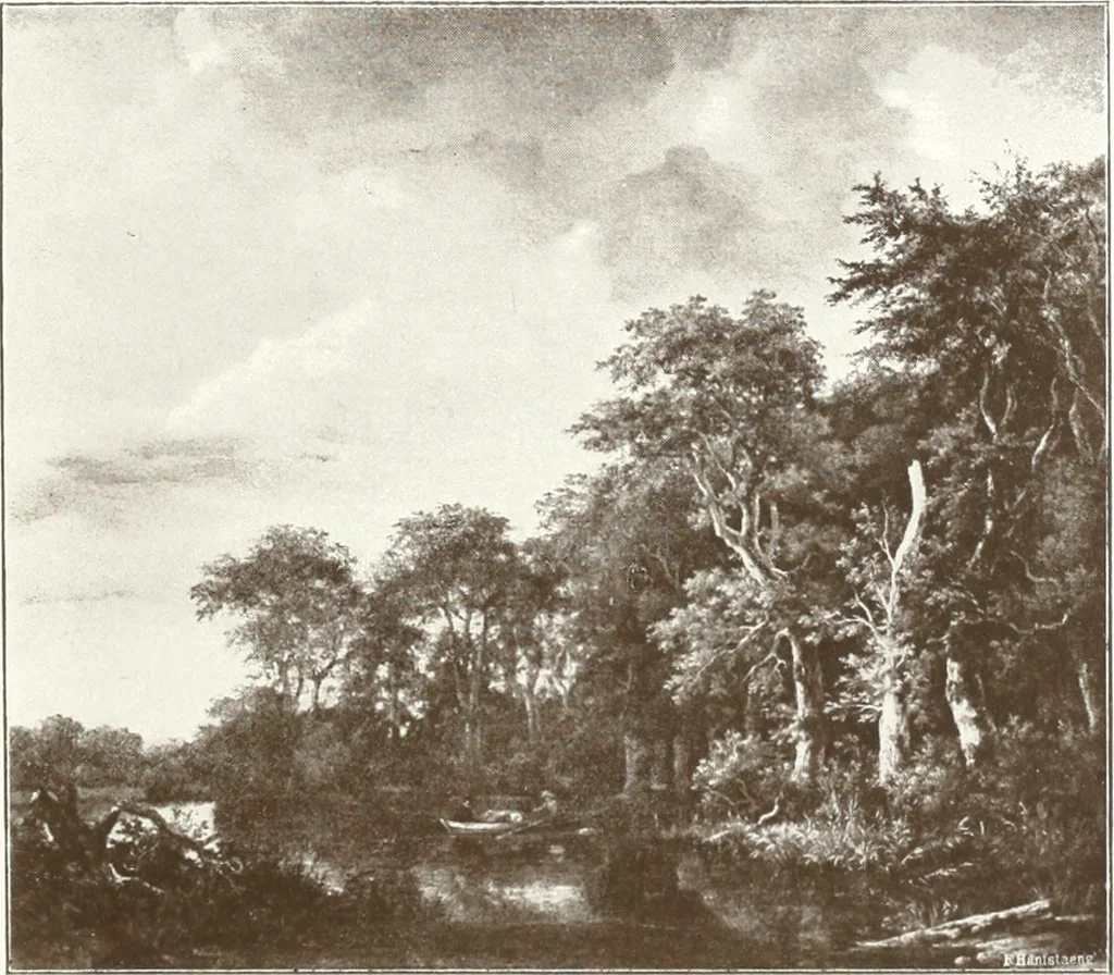 An illustration from Illustrated catalogue of 300 paintings by old masters of the Dutch, Flemish, Italian, French and English schools : being some of the part principal pictures which have at various times formed part of the Sedelmeyer Gallery, 1898, leaf 218
