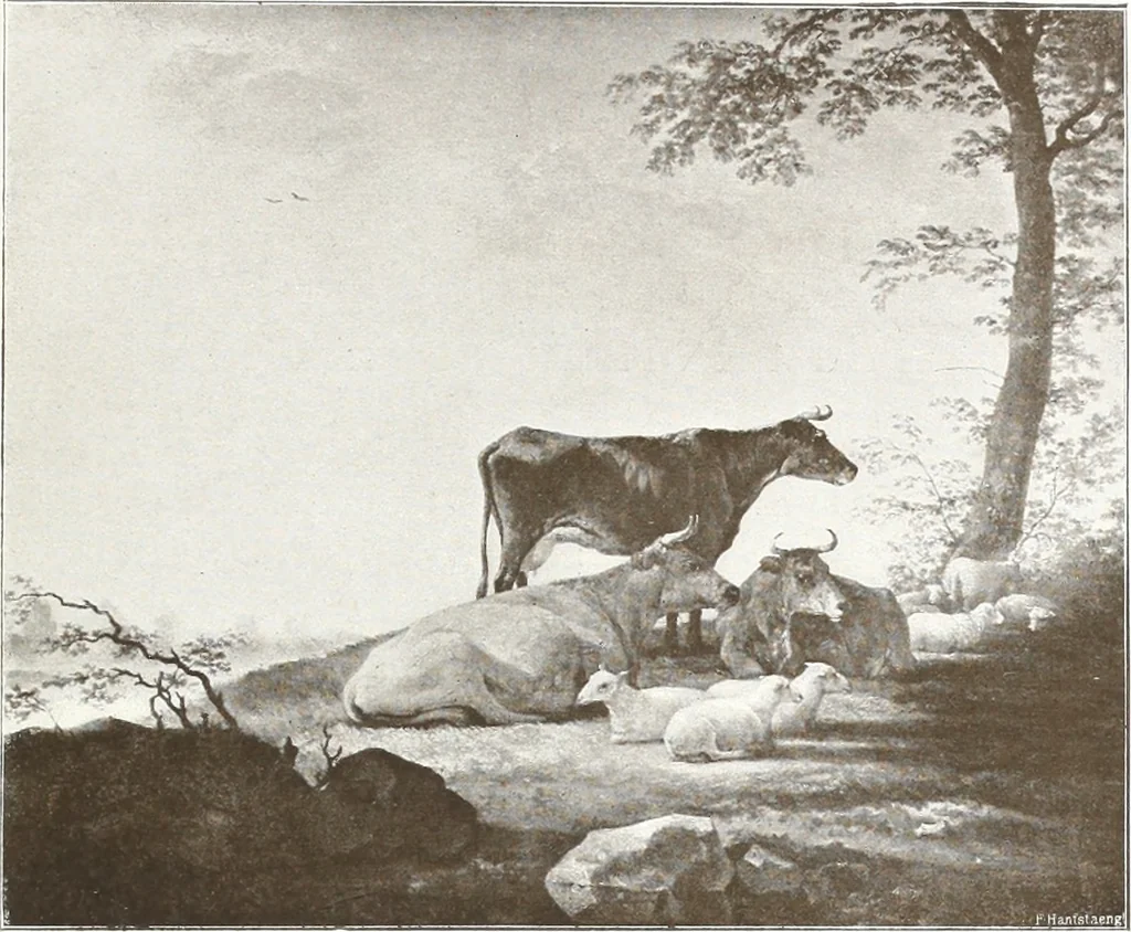 An illustration from Illustrated catalogue of 300 paintings by old masters of the Dutch, Flemish, Italian, French and English schools : being some of the part principal pictures which have at various times formed part of the Sedelmeyer Gallery, 1898, leaf 22