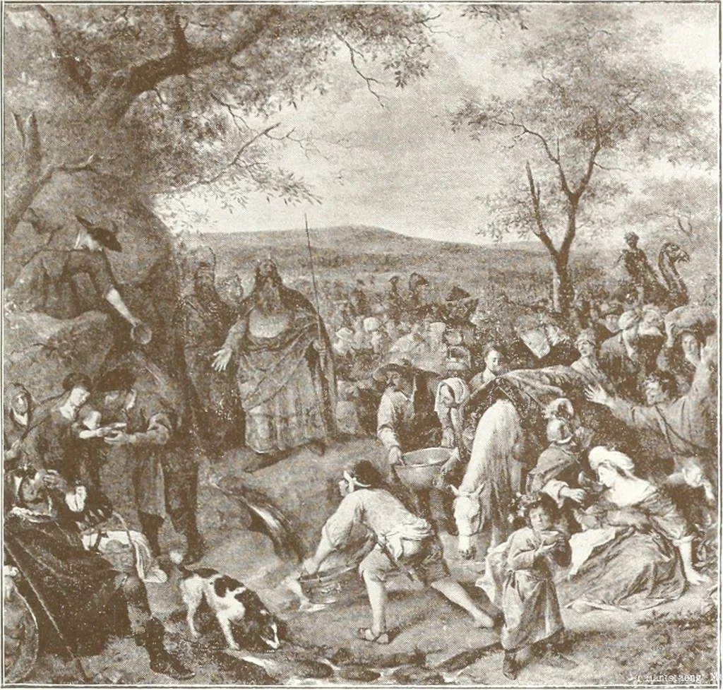 An illustration from Illustrated catalogue of 300 paintings by old masters of the Dutch, Flemish, Italian, French and English schools : being some of the part principal pictures which have at various times formed part of the Sedelmeyer Gallery, 1898, leaf 238
