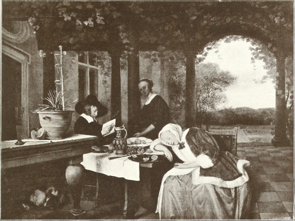 An illustration from Illustrated catalogue of 300 paintings by old masters of the Dutch, Flemish, Italian, French and English schools : being some of the part principal pictures which have at various times formed part of the Sedelmeyer Gallery, 1898, leaf 240