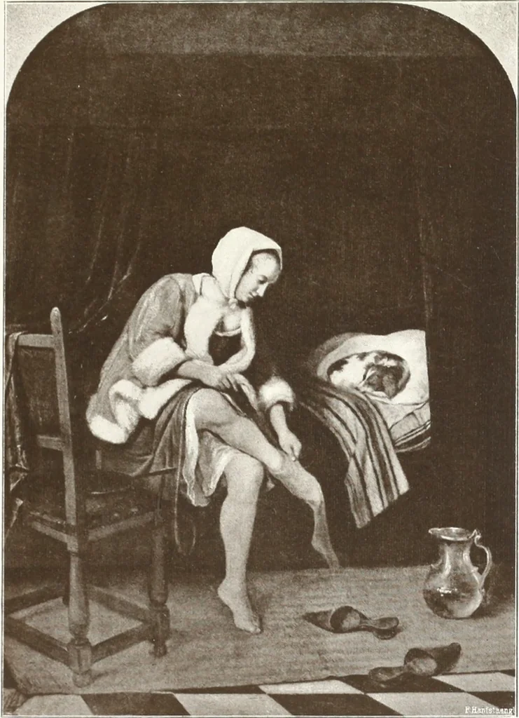 An illustration from Illustrated catalogue of 300 paintings by old masters of the Dutch, Flemish, Italian, French and English schools : being some of the part principal pictures which have at various times formed part of the Sedelmeyer Gallery, 1898, leaf 240