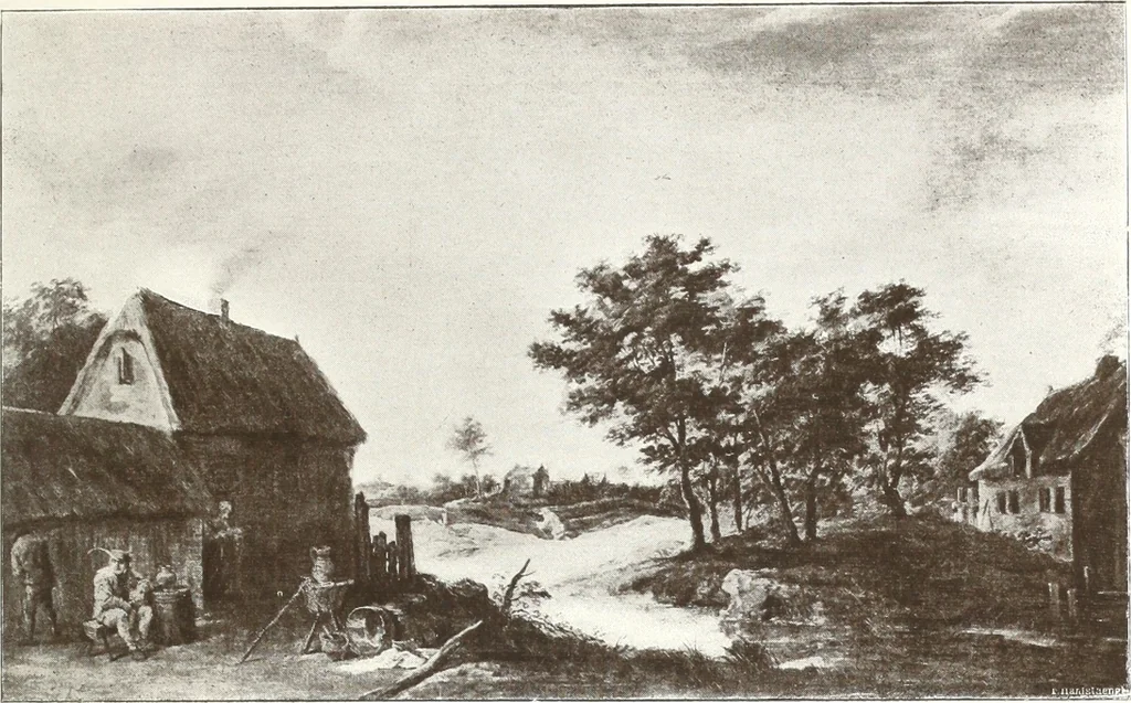 An illustration from Illustrated catalogue of 300 paintings by old masters of the Dutch, Flemish, Italian, French and English schools : being some of the part principal pictures which have at various times formed part of the Sedelmeyer Gallery, 1898, leaf 244
