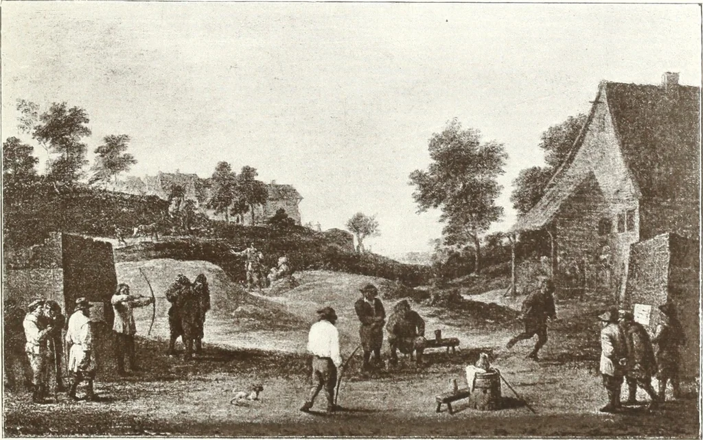 An illustration from Illustrated catalogue of 300 paintings by old masters of the Dutch, Flemish, Italian, French and English schools : being some of the part principal pictures which have at various times formed part of the Sedelmeyer Gallery, 1898, leaf 244