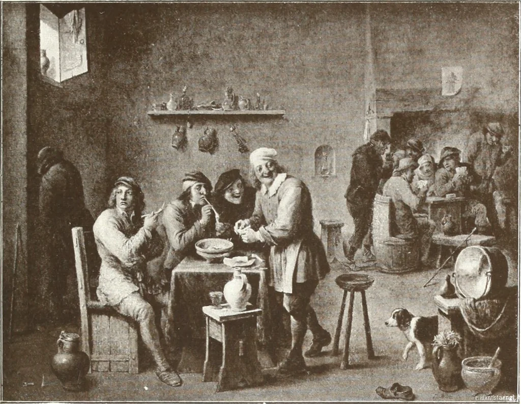 An illustration from Illustrated catalogue of 300 paintings by old masters of the Dutch, Flemish, Italian, French and English schools : being some of the part principal pictures which have at various times formed part of the Sedelmeyer Gallery, 1898, leaf 246