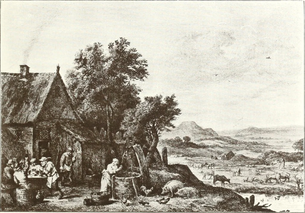 An illustration from Illustrated catalogue of 300 paintings by old masters of the Dutch, Flemish, Italian, French and English schools : being some of the part principal pictures which have at various times formed part of the Sedelmeyer Gallery, 1898, leaf 250
