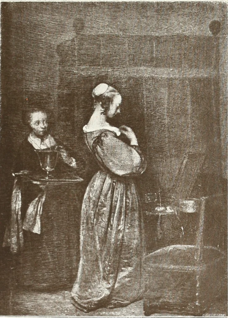 An illustration from Illustrated catalogue of 300 paintings by old masters of the Dutch, Flemish, Italian, French and English schools : being some of the part principal pictures which have at various times formed part of the Sedelmeyer Gallery, 1898, leaf 256
