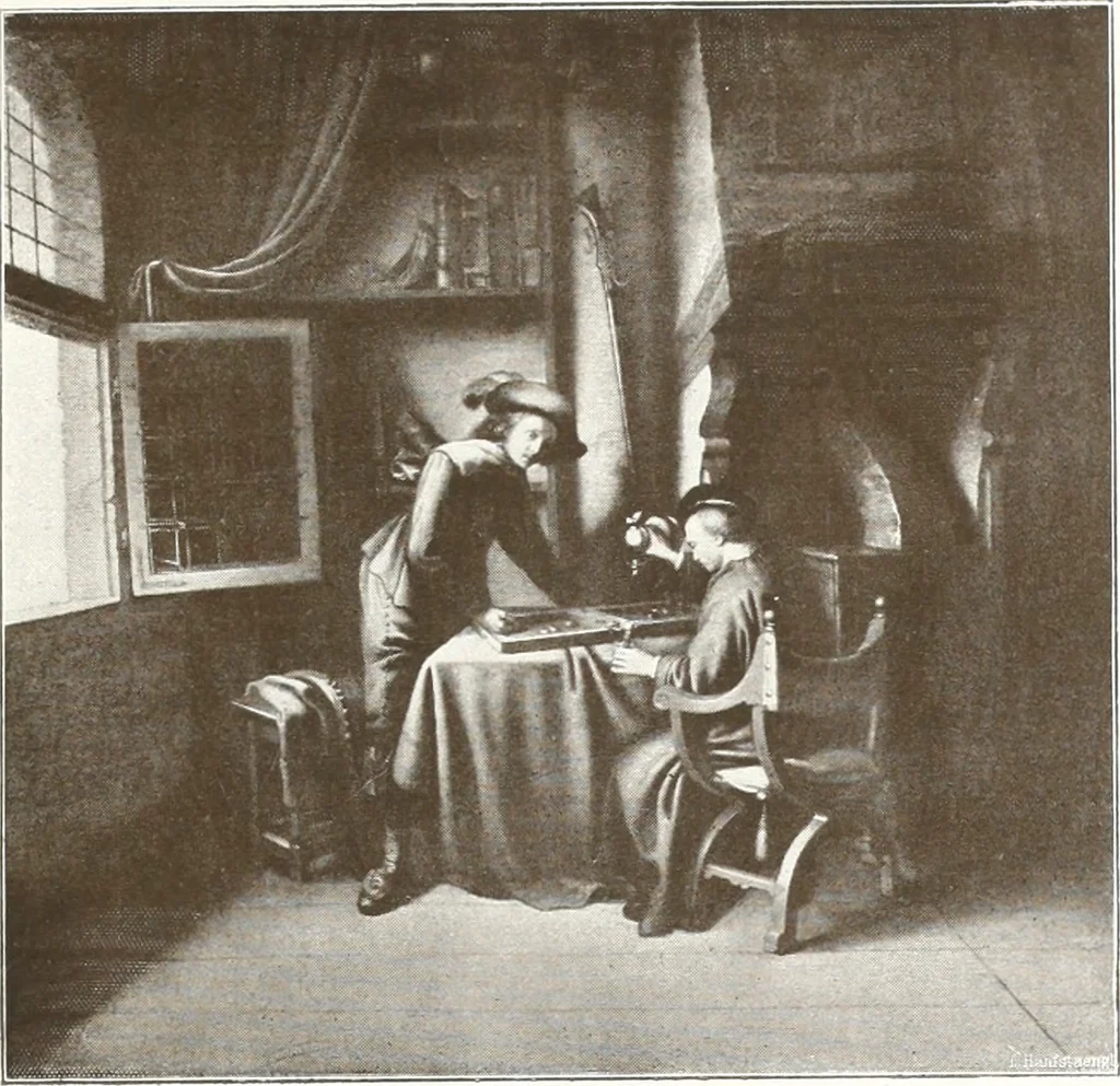 An illustration from Illustrated catalogue of 300 paintings by old masters of the Dutch, Flemish, Italian, French and English schools : being some of the part principal pictures which have at various times formed part of the Sedelmeyer Gallery, 1898, leaf 26