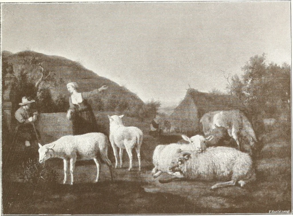An illustration from Illustrated catalogue of 300 paintings by old masters of the Dutch, Flemish, Italian, French and English schools : being some of the part principal pictures which have at various times formed part of the Sedelmeyer Gallery, 1898, leaf 270