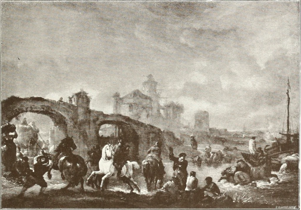 An illustration from Illustrated catalogue of 300 paintings by old masters of the Dutch, Flemish, Italian, French and English schools : being some of the part principal pictures which have at various times formed part of the Sedelmeyer Gallery, 1898, leaf 272