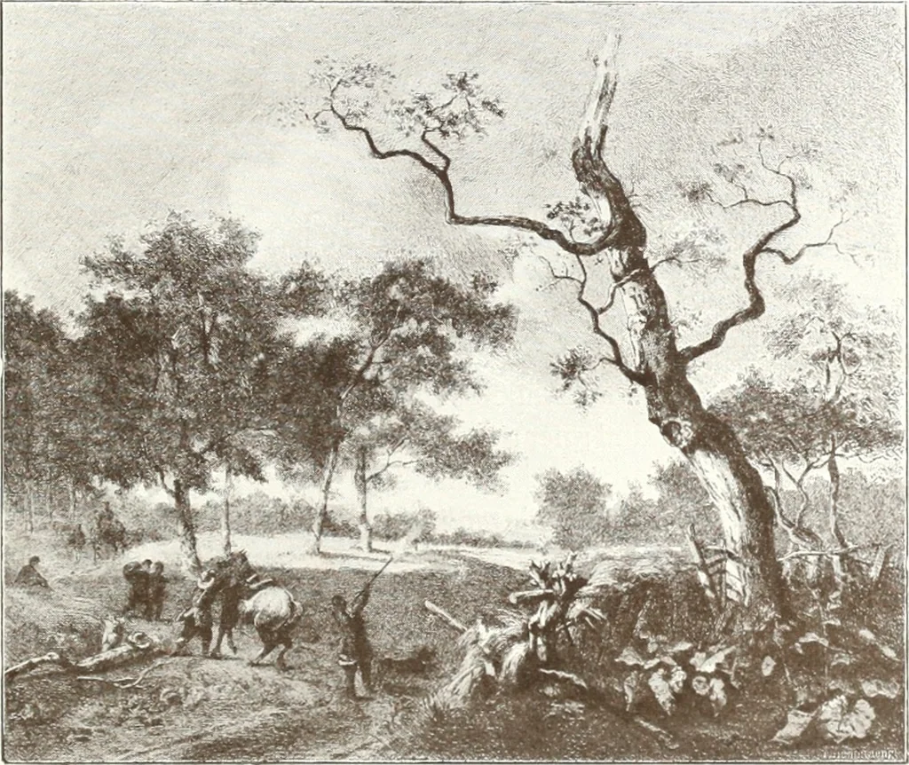 An illustration from Illustrated catalogue of 300 paintings by old masters of the Dutch, Flemish, Italian, French and English schools : being some of the part principal pictures which have at various times formed part of the Sedelmeyer Gallery, 1898, leaf 276