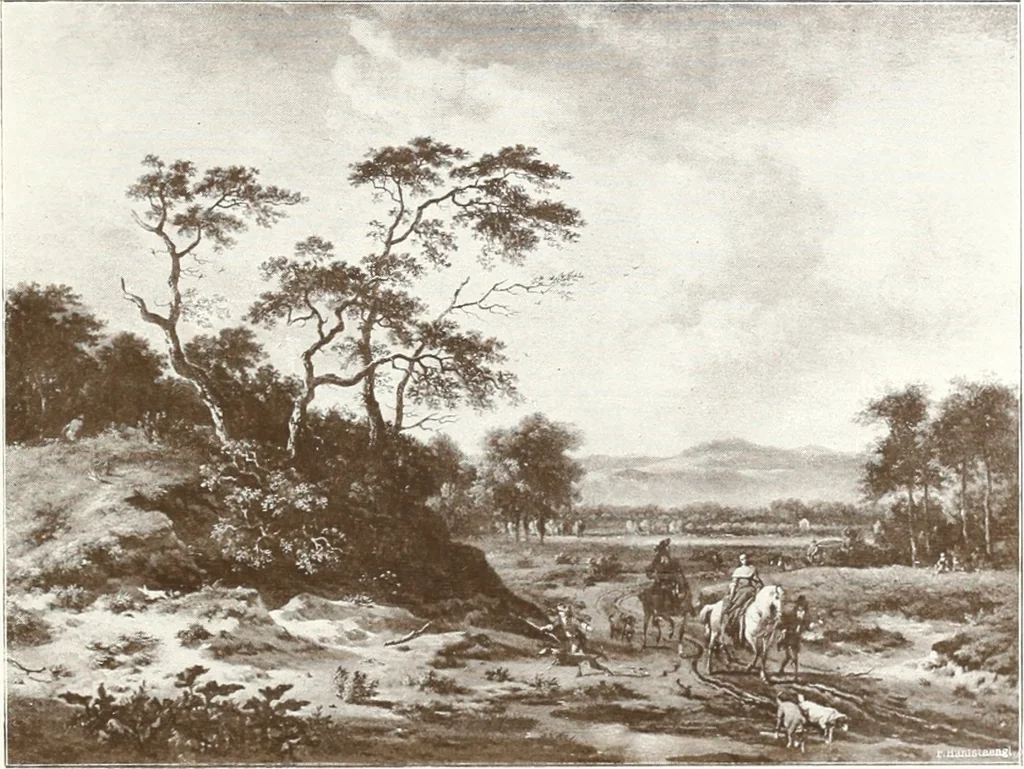 An illustration from Illustrated catalogue of 300 paintings by old masters of the Dutch, Flemish, Italian, French and English schools : being some of the part principal pictures which have at various times formed part of the Sedelmeyer Gallery, 1898, leaf 278