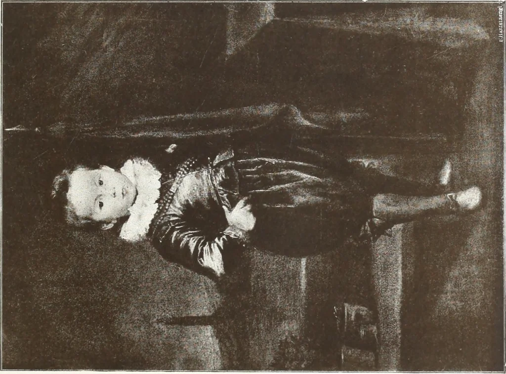 An illustration from Illustrated catalogue of 300 paintings by old masters of the Dutch, Flemish, Italian, French and English schools : being some of the part principal pictures which have at various times formed part of the Sedelmeyer Gallery, 1898, leaf 28